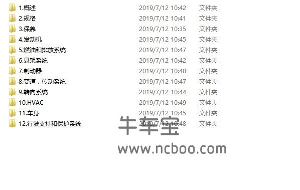 2017-2019款广汽本田飞度维修手册和电路图(含故障码)