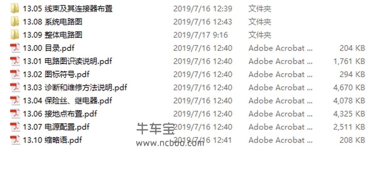 2014款吉利豪情SUV(GX9)全系维修电路图下载