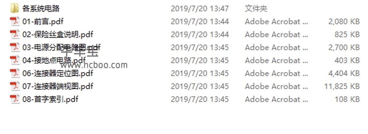 2017-2019款荣威EI6(新能源)1.0T混动电路图和维修手册
