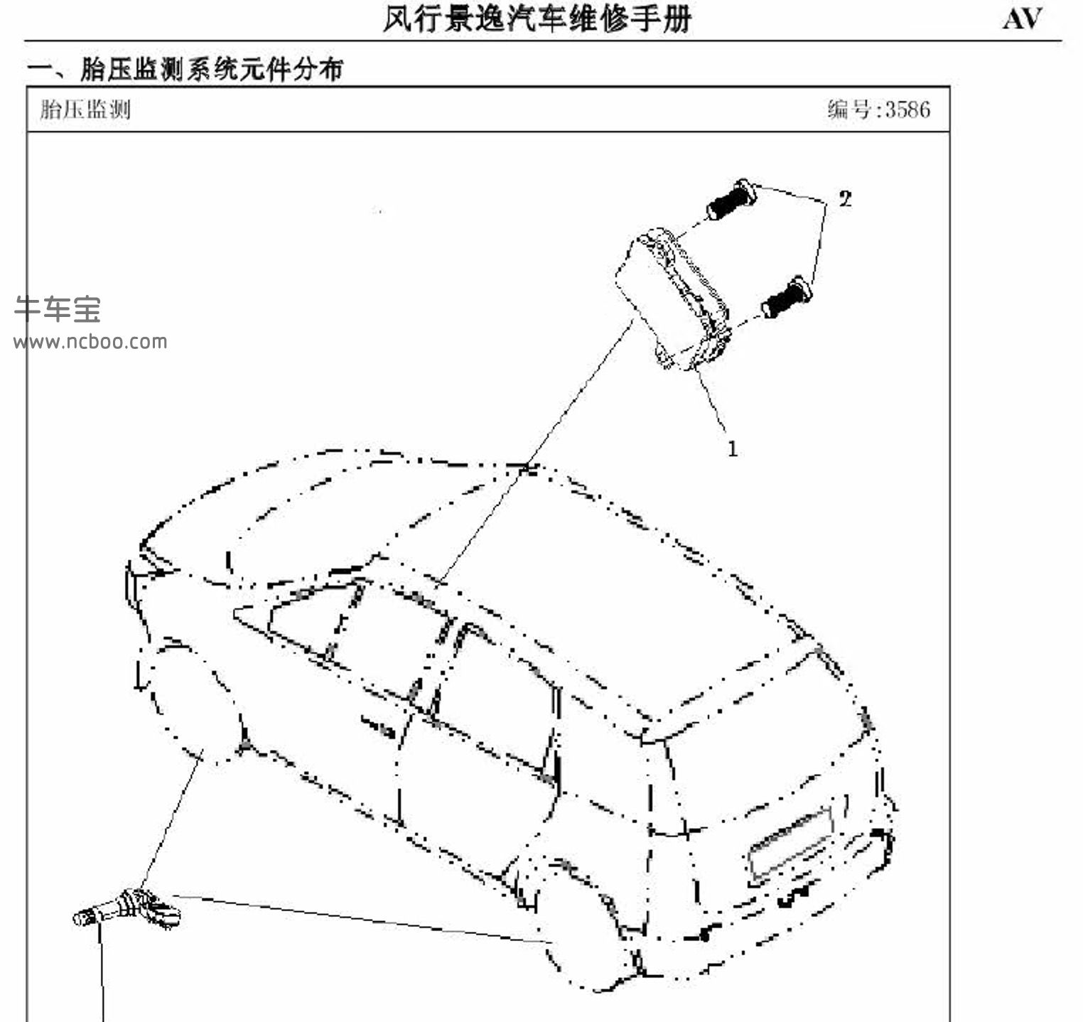 2013-2014款东风风行景逸XL LV原厂维修手册和电路图