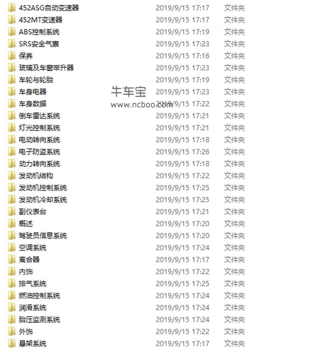 2013-2014款东风风行景逸XL LV原厂维修手册和电路图