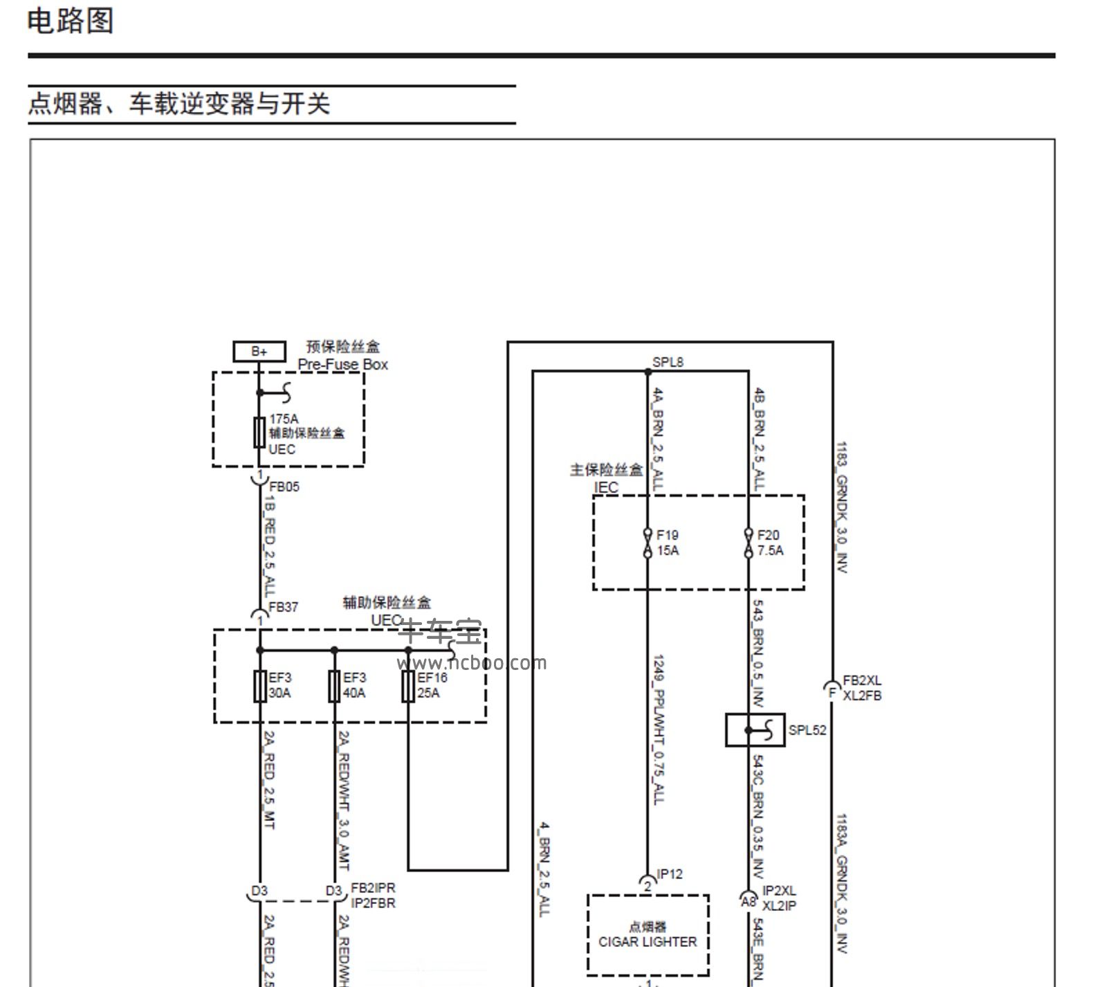 2017-2019款上汽大通V80原厂维修手册和电路图资料下载