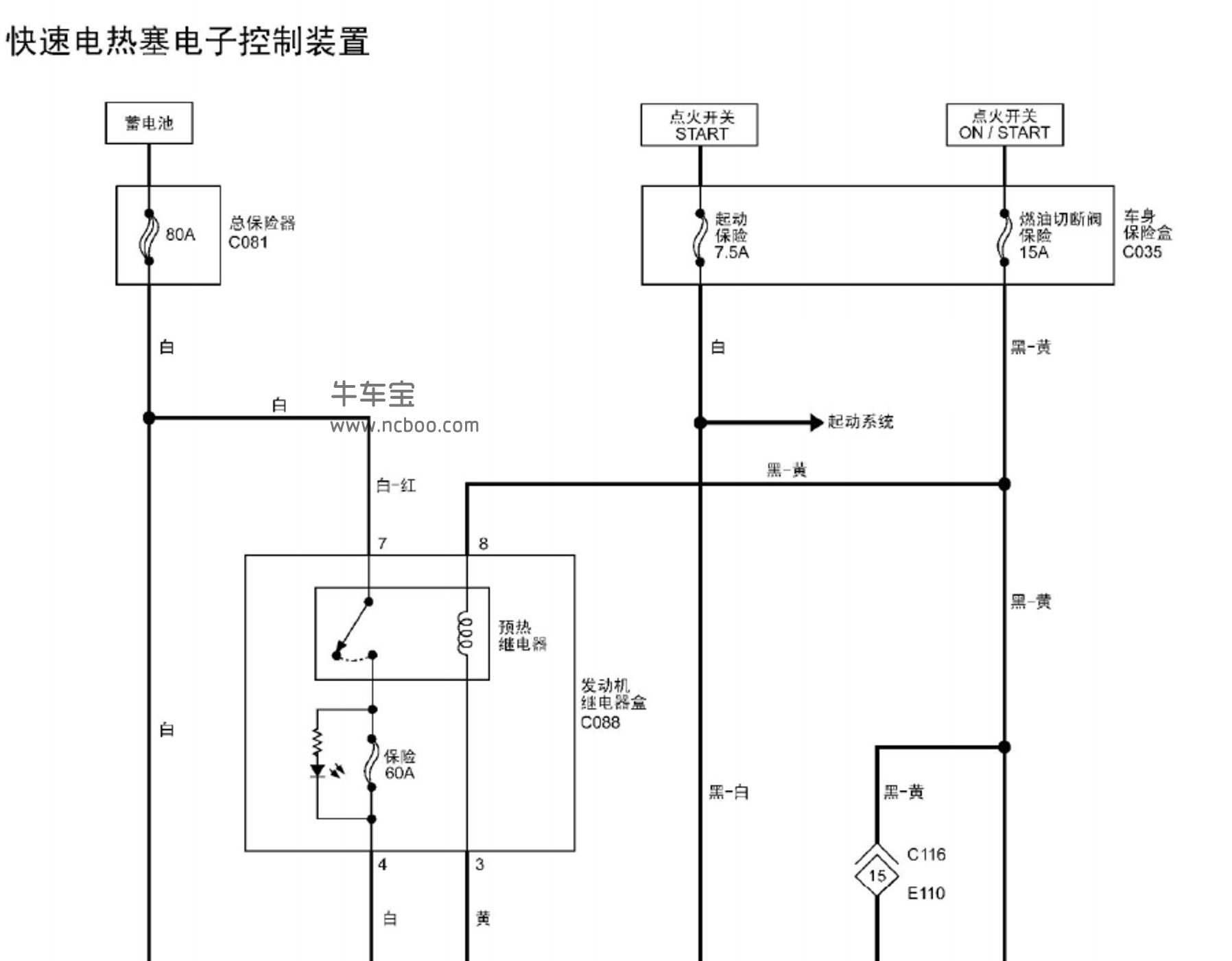 2010-2012款福田风景原厂电路图资料下载